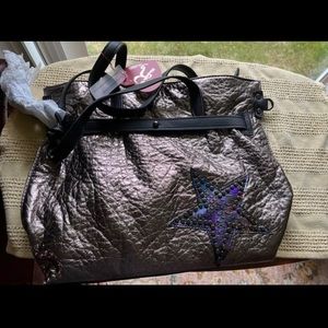 Metallic purse with star